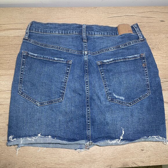 Women's Size 10 Aeropostale High Rise Jean Mini Skirt - Picture 7 of 7